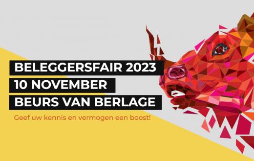 Officiële aankondiging van de beleggersbeurs