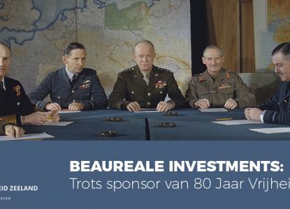Beaureale Investments - Sponsor Stichting 80 Jaar Vrijheid Zeeland